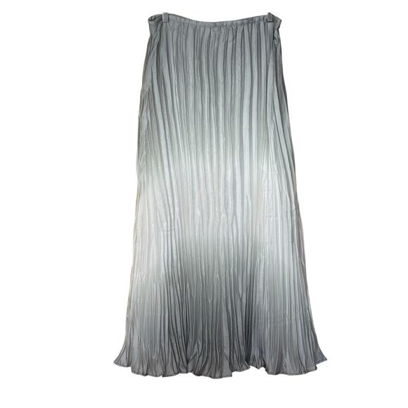 Chico's Dresses & Skirts - Chico's pleated gray ombre maxi skirt‎